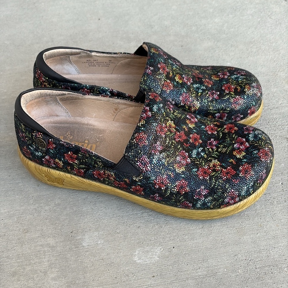 ALEGRIA KELI PERKIE Casual Comfort Shoes Clogs Size 38 - Picture 8 of 14